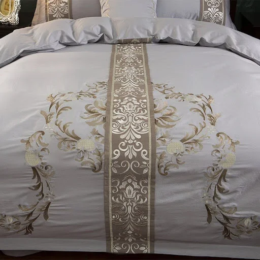 Title 2, European style multi-piece cotton satin four-pi...