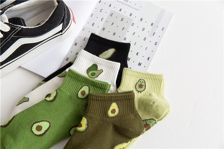 Title 20, Avocado Japanese Fruit Breathable Cotton Socks ...