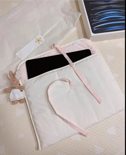 Title 22, Womens Ballet Style Bow Quilted Computer Bag P...