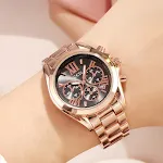 Rose gold black