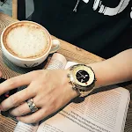 Relógio de quartzo multifuncional LED dual display à prova d'água, perfeito para esportes e atividades ao ar livre. Durável e funcional. — foto 4