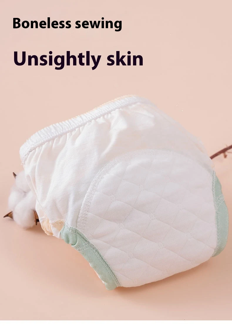 Title 6, Washable Pure Cotton Baby Diaper Underwear. Gen...