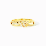 Anel de dedo indicador simples feminino Moda fashion acessório elegante Design minimalista Joia para mulheres Fácil de usar e combinar — foto 2