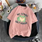 T-shirt a maniche corte da uomo e da donna con girocollo stampato europeo e americano Riman — foto 3