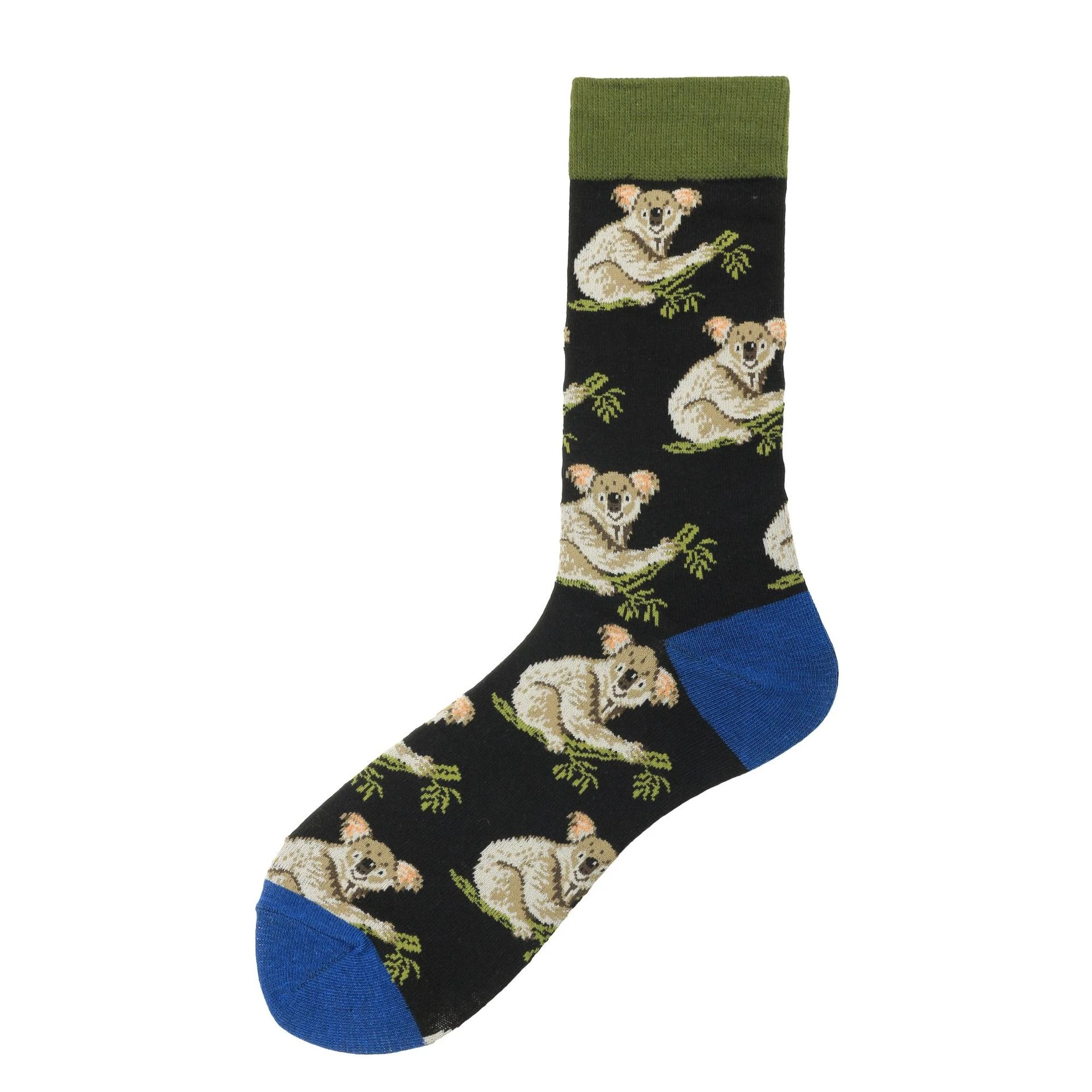 Calcetines de algodón coloridos de la serie Animal para hombre nuevos — foto 6