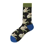 Calcetines de algodón coloridos de la serie Animal para hombre nuevos — foto 6