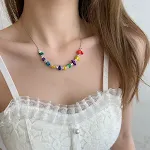 Color Gravel Necklace