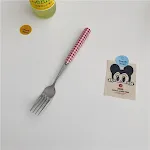 Red Grid No 2 Fork