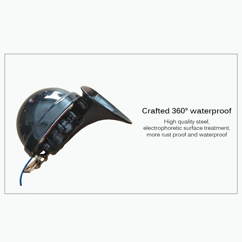 High pitched car horn for powerful alerts. Enhance road safety with a penetrating sound. Easy installation and excellent — photo 2