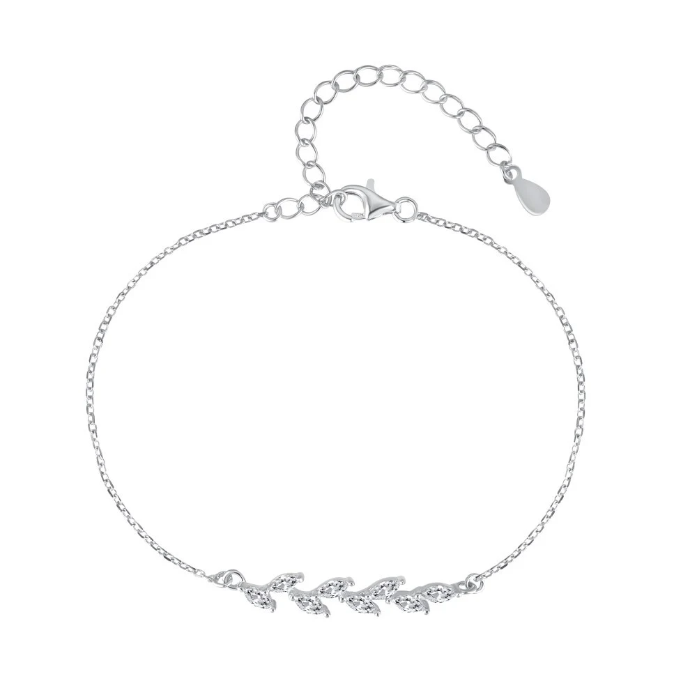 Title 2, Pulseira de prata esterlina para mulheres, desi...