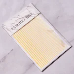 Adesivos de unha Bright Line com cola traseira, patches decorativos multicoloridos para unhas, aplicação fácil e rápida, unhas bonitas e estilosas. — foto 2