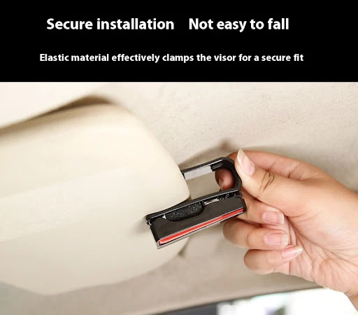 Title 5, Car Sunshade Sunglasses Holder Multifunctional ...