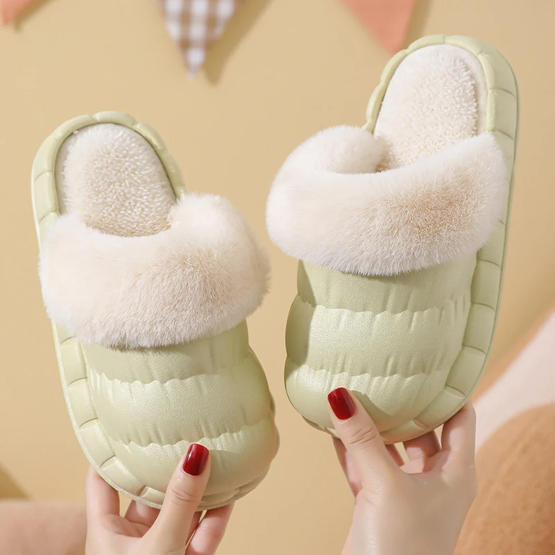 Title 6, Kids Winter Slippers Indoor Non-slip Waterproo...