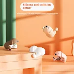 Soft silicone anti-collision corner protectors for children. Safeguard your child from bumps and injuries. Home safety m — photo 9