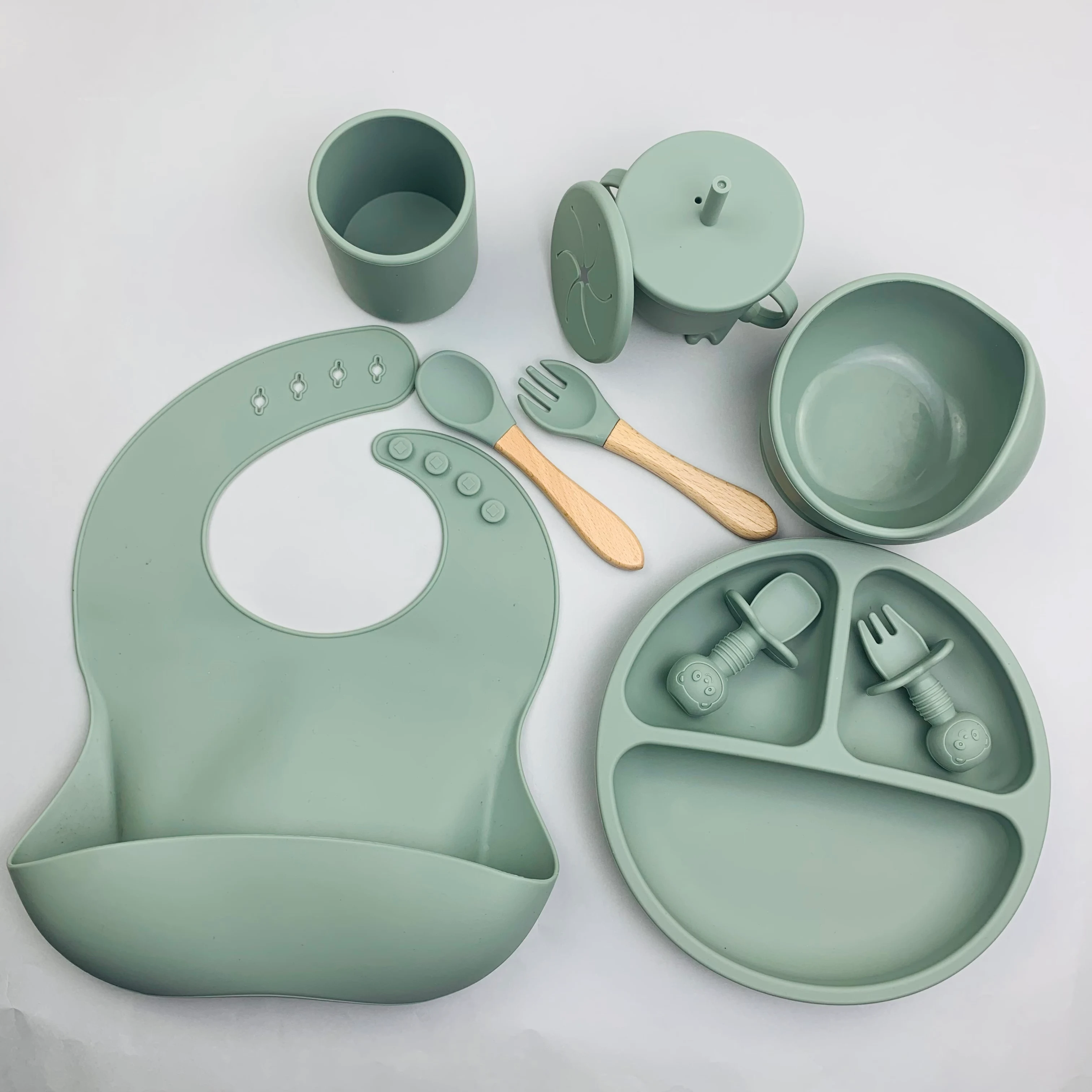 Title 8, One Piece Complementary Food Feeding Set with S...