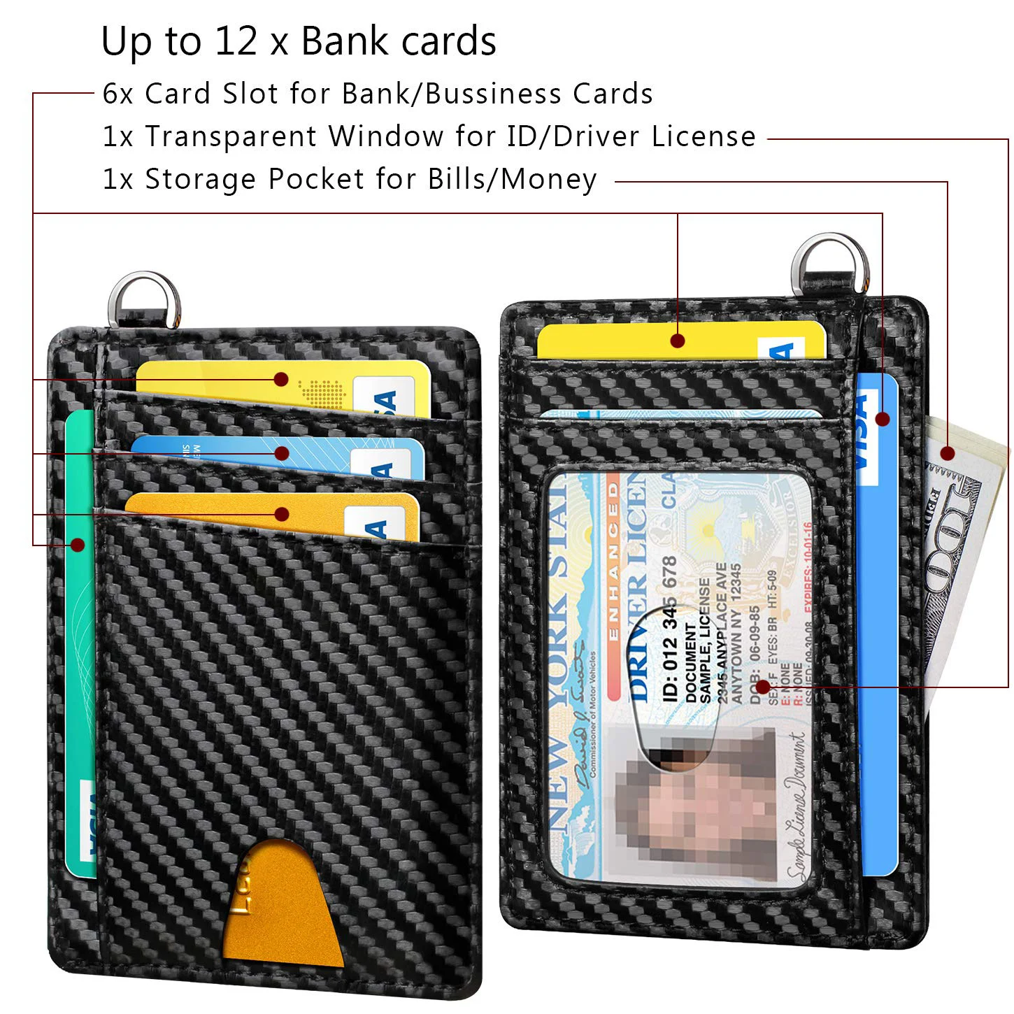 Title 1, Mens Leather RFID Anti-theft Card Swiping Bag ...