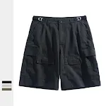 Five-point Workwear Multi-pocket Micro-elastic Straight Casual Men's Shorts provide comfort and functionality for work a — photo 12