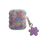 Capas de fone de ouvido personalizadas com flores de desenho animado. Adicione estilo e proteção aos seus fones. Design divertido e único. Compre já! — foto 2