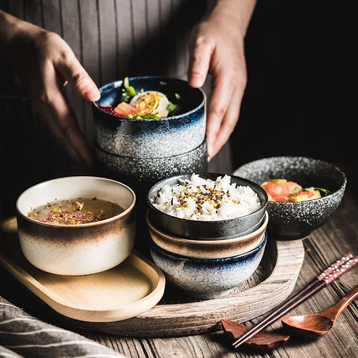Title 3, Household Ceramic Rice Bowl for everyday use. S...
