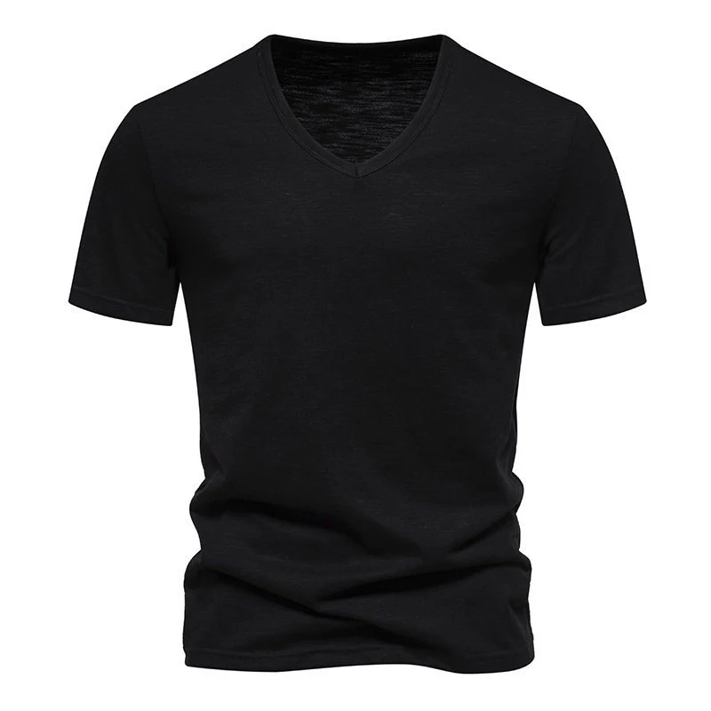 Title 14, Mens Slub Cotton Elastic Breathable Bottoming ...