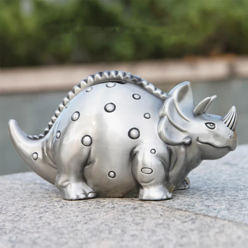 Metal Piggy Bank Zodiac Ox Coin Savings Box Encourage Savings and Make Saving Fun Gift Box Stylish and Durable Coin Bank — photo 13