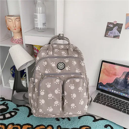 Title 2, Mochila Estudantil Harajuku Coreana de Nylon Pe...