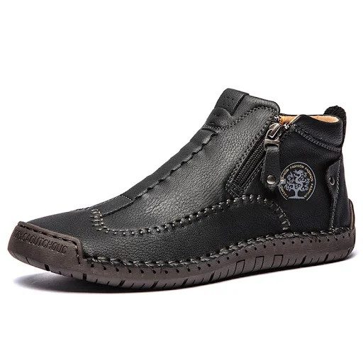 Title 3, Mens casual leather shoes Zhongbang, outdoor, ...