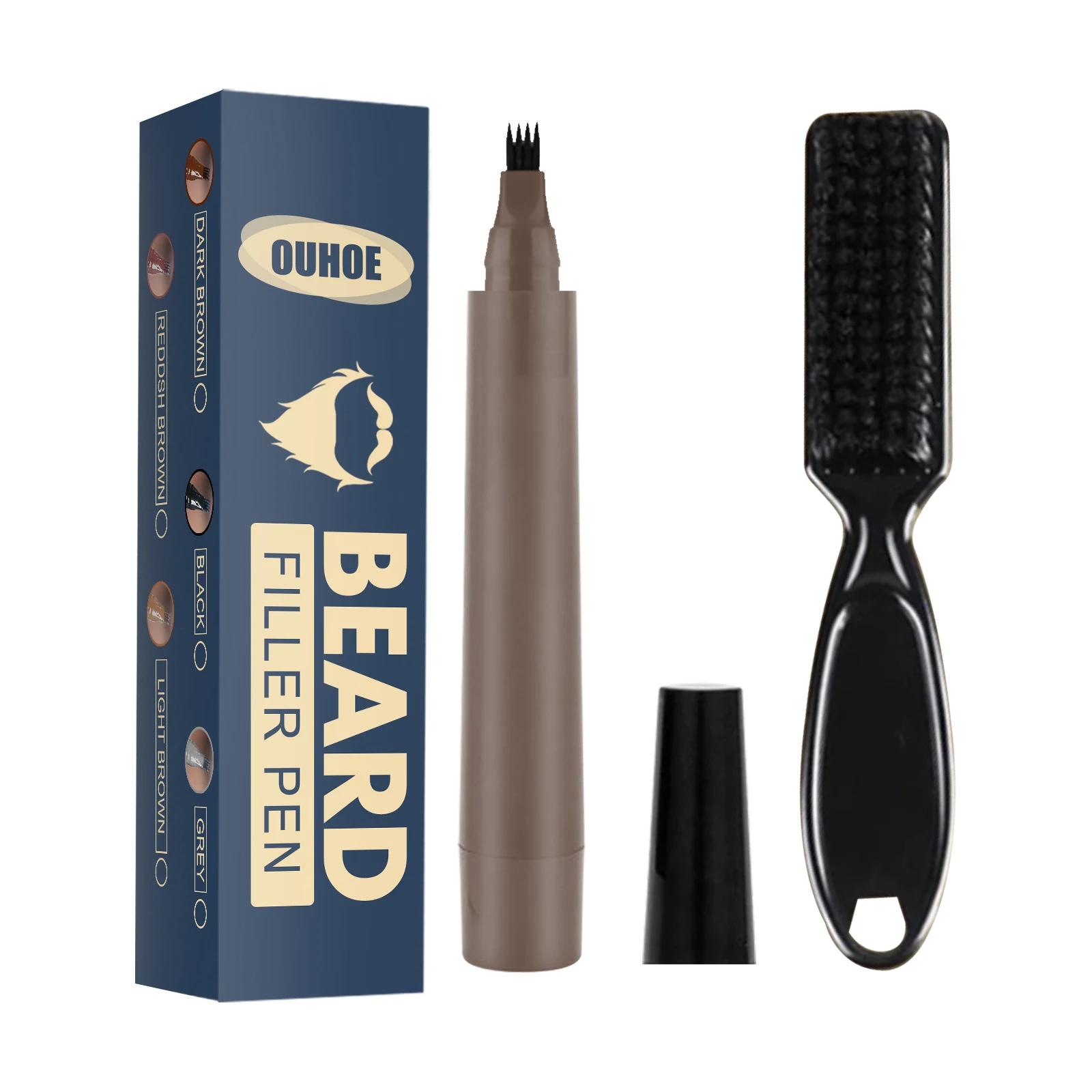 Title 5, Beard Pencil Filler Beard Filling Pen Kit Barbe...