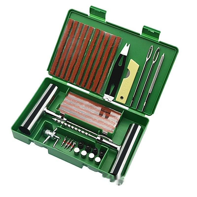 Car Tire Repairing Tools Set Emergency Fix Punctures & Damage Quickly Roadside Assistance Kit Compact & Easy to Use — photo 9