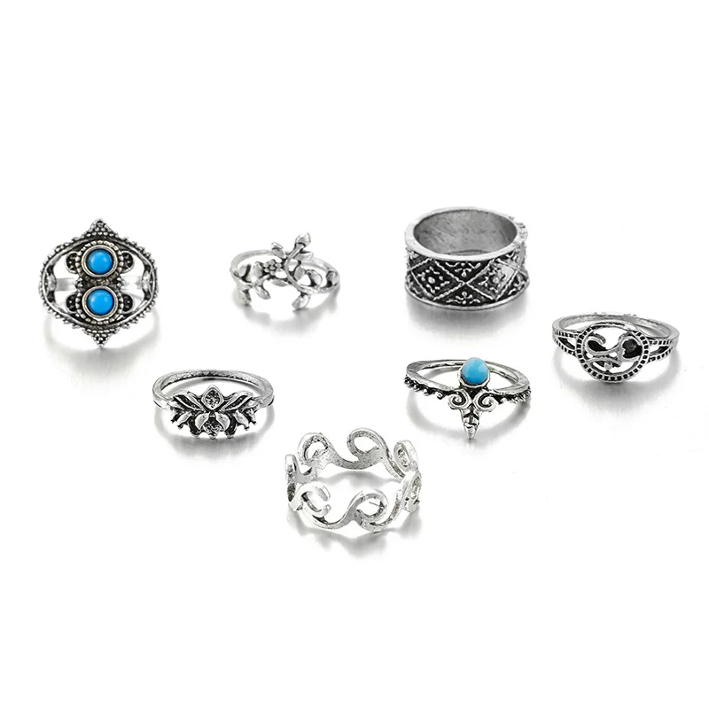 Title 5, Anillo de plata para mujer, conjunto elegante. ...
