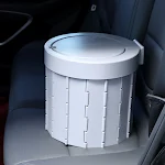 Vaso sanitário infantil grande portátil de viagem dobrável à prova de respingos Urinol para trânsito e emergências — foto 3
