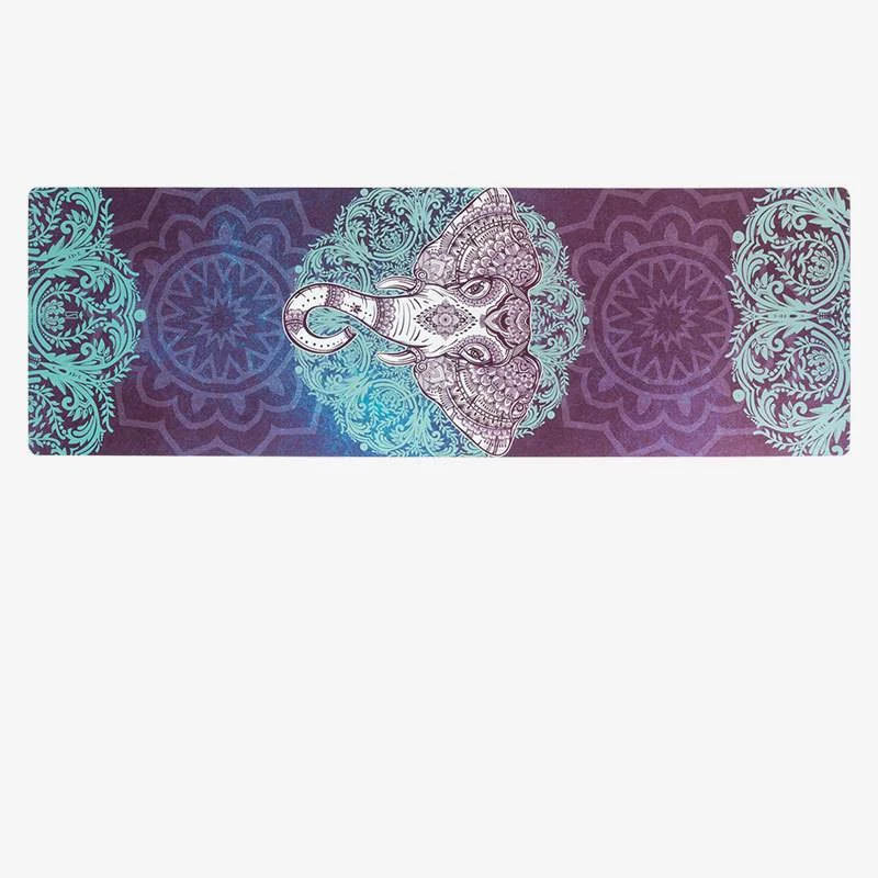 Tapete de yoga de borracha natural antiderrapante para iniciantes. Comece sua jornada com segurança e conforto, perfeito para as primeiras aulas. — foto 5