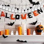 Halloween Ghost Decoration Suspension Parts Create Spooky Flying Ghosts Easy Setup Decorate your home with floating effe — photo 1