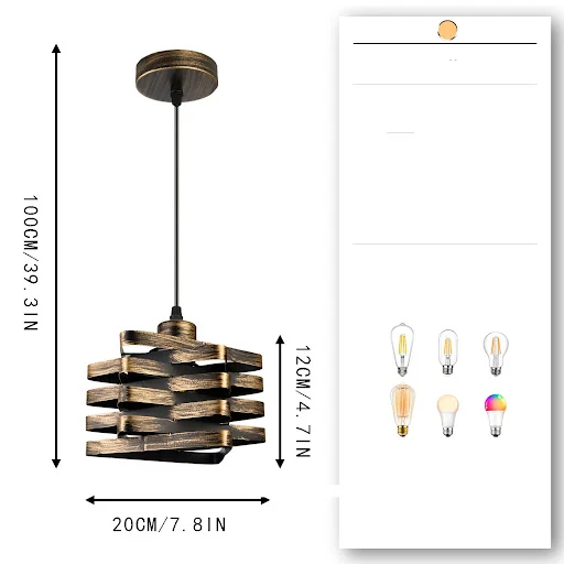 Title 1, American Vintage Bedside Chandelier for Living ...