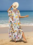 19 Colors Beach Cover-up Bohemian Beach Dress Plus Size — photo 15