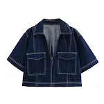 Dark Blue Shirt