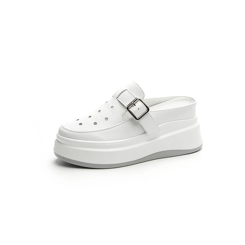 Women's Fashion Casual Platform Muffin Soft Bottom Cutout Sandals, Comfortable and Stylish Everyday Footwear — photo 1