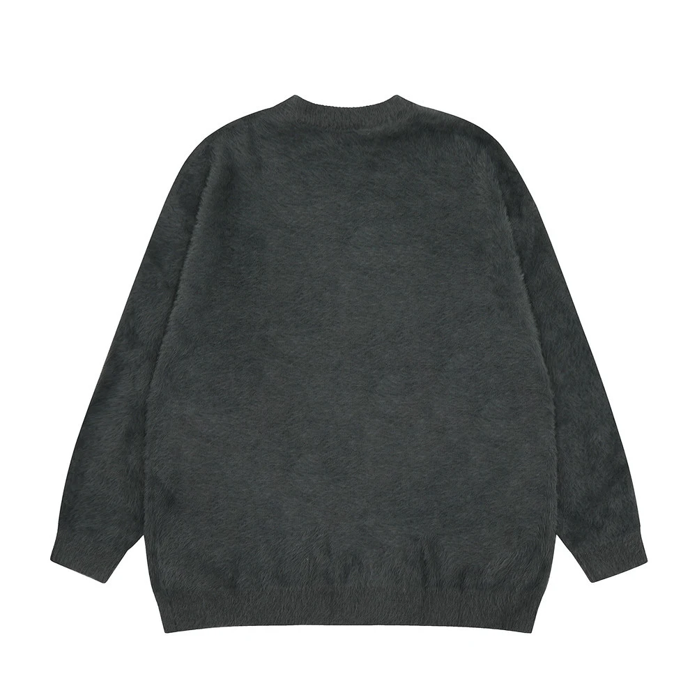 Men's Lazy Casual Crew Neck Inner Bottoming Sweater for relaxed style and comfort. Perfect as a base layer or standalone — photo 15