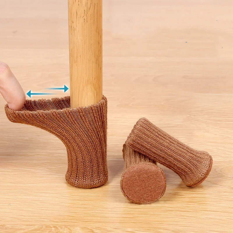 High Elastic Floor Protectors Non Slip Socks Covers Caps Protect your floors from scratches with easy to install pads fo — photo 3