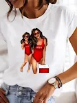 Dames Love Beauty Hip Hop T-shirt met korte mouwen — foto 17