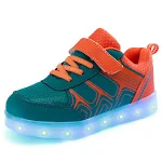 Children's Luminous Shoes USB Charging Girls Lighting LED Mesh Flash Boys Breathable Sneakers With Lights Medium and Big — photo 11