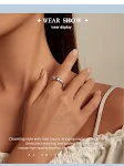 Anello cuore luminoso in argento S925 Silver Ziyun Nuovo. Un simbolo d'amore splendente, perfetto per esprimere eleganza e sentimenti. — foto 6