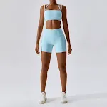 Macacão Esportivo de Yoga com Suspensórios, Costas Bonitas e Design Justo, Proporcionando Suporte e Conforto durante a prática. — foto 26