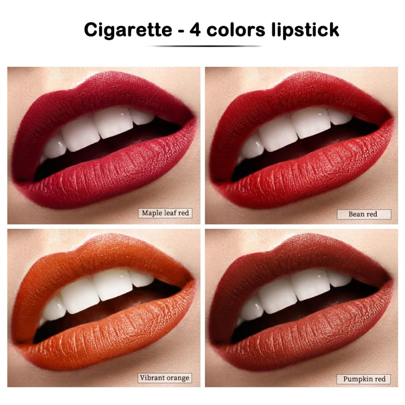 Title 3, Kit Batom Cigarro Veludo Matte Fácil de Colorir...