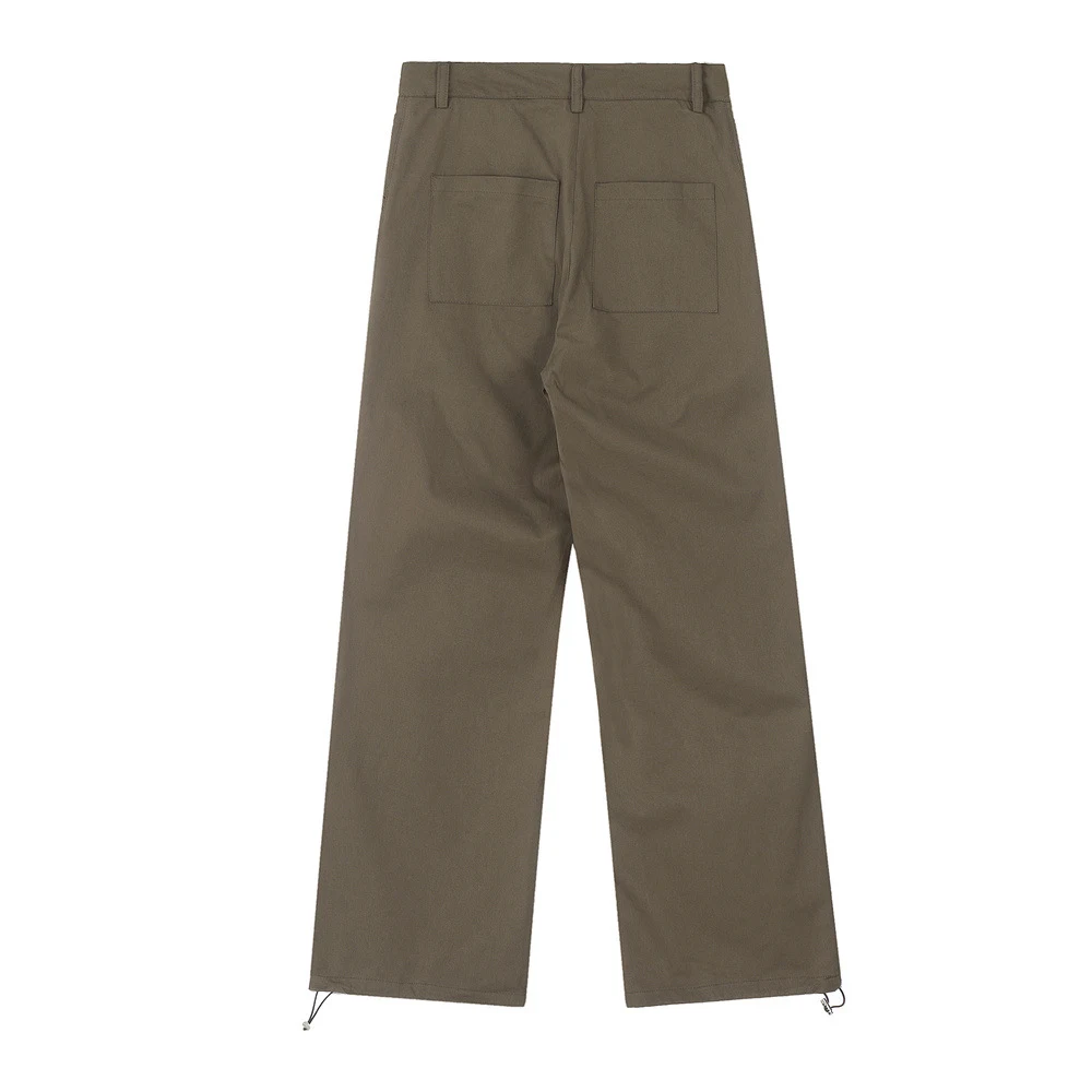 American Drawstring Sports Trousers with Zipper Pocket. Comfortable athletic pants perfect for workouts, offering conven — photo 17