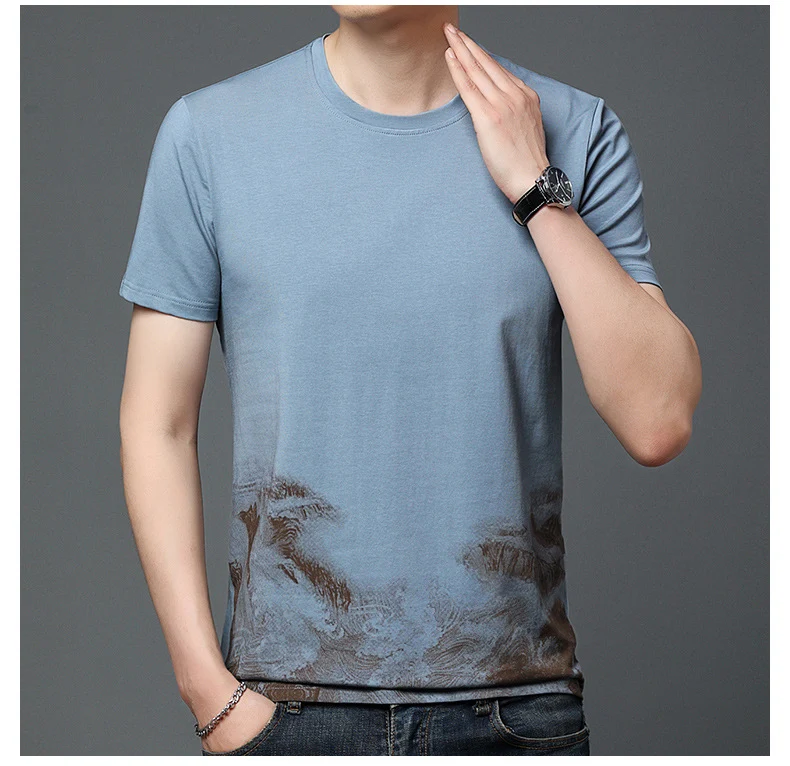 Nova Camiseta Cool Primavera e Verão com Absorção de Umidade — foto 6