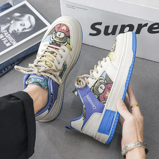 Title 6, Tênis Masculinos Estilosos Sneaker Esportivo pa...