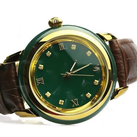 Relógio de Casal Safira Hetian Simples Automático Quartzo Elegância para dois. Precisão e design sofisticado, perfeito para celebrar o amor e a união. — foto 2