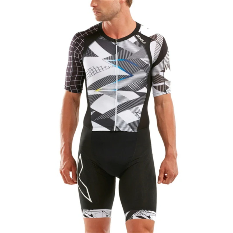 Men's Hot Sale Triathlon Cycling Jumpsuit Suit Breathable and Quick-Drying Ideal for Races and Training Superior Comfort — photo 24
