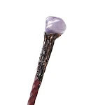 Retro Natural Crystal Stone Magic Truncheon Magic Wand. Enhance Your Spells and Rituals With This Authentic Wand. Perfec — photo 27